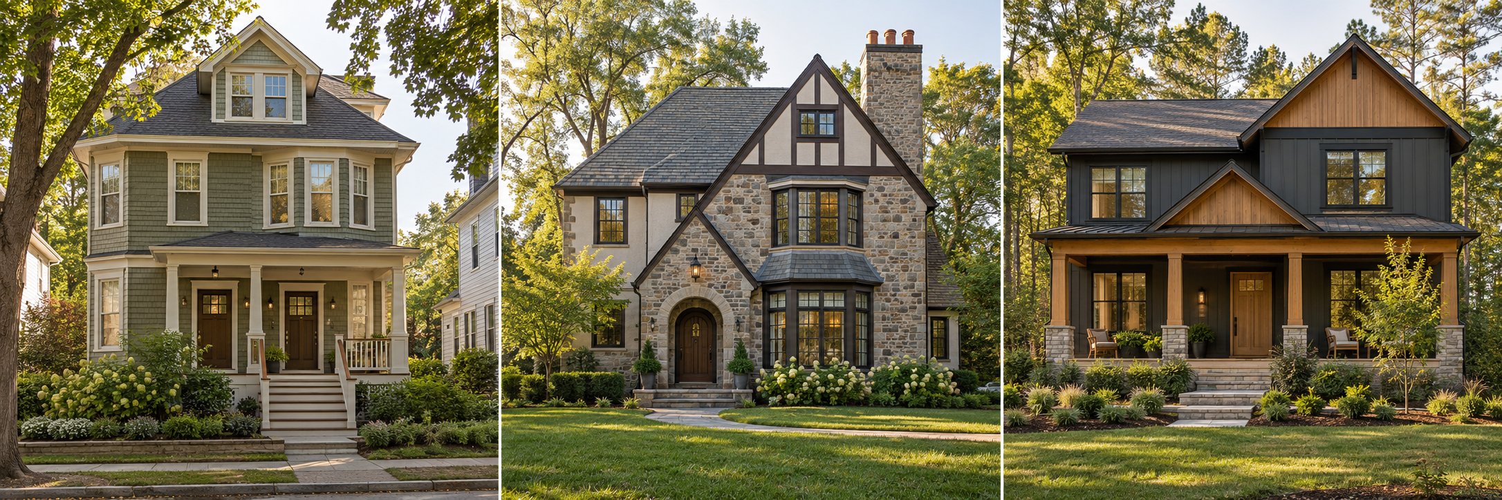 Two-family house representing a BRRRR renovation and rental hold